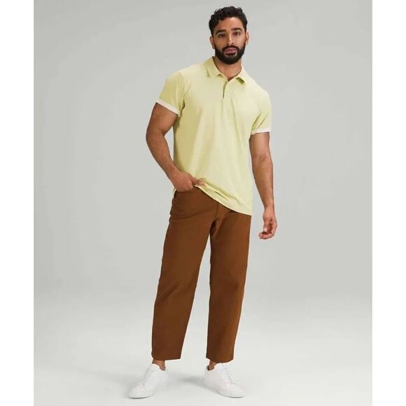 Lululemon Snap Front Performance Short Sleeve Polo Shirt S NWT - Picture 2 of 12